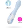 Нереалистичный вибратор SATISFYER AIR PUMP VIBRATOR 5, силикон, голубой J2018-252