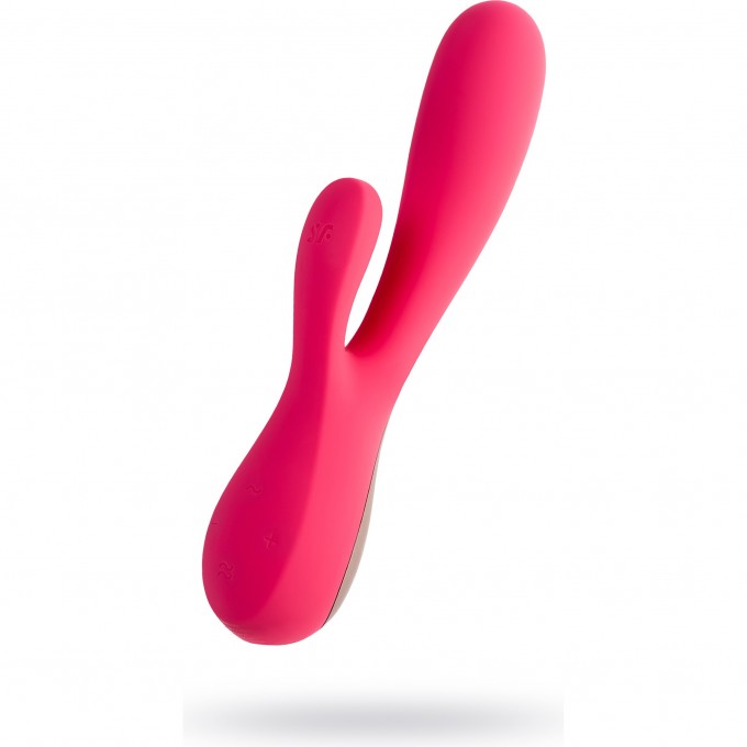 Нереалистичный вибратор SATISFYER MONO FLEX красный J2018-87-1