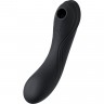 Вакуум-волновой бесконтактный стимулятор клитора SATISFYER Curvy Trinity 4, силикон, чёрный J2018-250